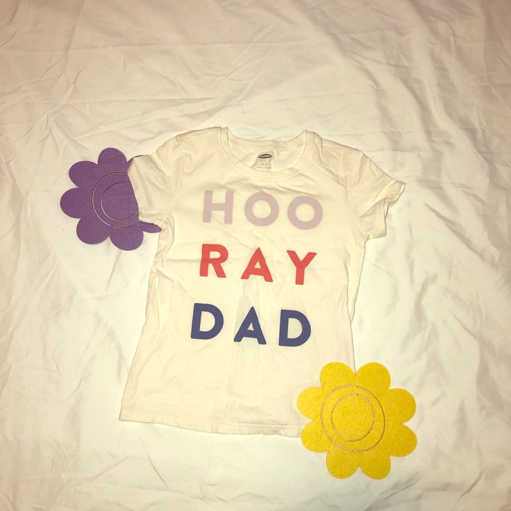 Summery HOO RAY DAD super cute T-shirt